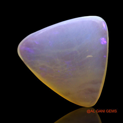 2.00 Cts Natural Australian Fire Opal Loose Gemstone Trillion Cabochon 13x11x2 mm AF-914