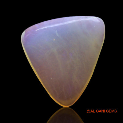 2.00 Cts Natural Australian Fire Opal Loose Gemstone Trillion Cabochon 13x11x2 mm AF-914