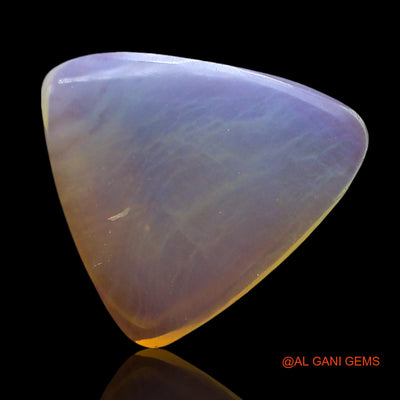 2.00 Cts Natural Australian Fire Opal Loose Gemstone Trillion Cabochon 13x11x2 mm AF-914