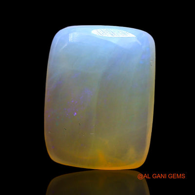 3.00 Cts Natural Australian Fire Opal Loose Gemstone Square Cabochon 12x9x4 mm AF-915