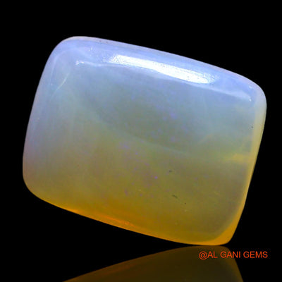 3.00 Cts Natural Australian Fire Opal Loose Gemstone Square Cabochon 12x9x4 mm AF-915