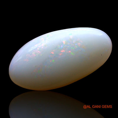 Natural Untreated Fire Opal Loose Gemstone Oval Cabochon From Australia 2.00 Cts 15x7x3 mm AF-916