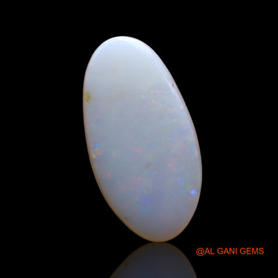 Natural Untreated Fire Opal Loose Gemstone Oval Cabochon From Australia 2.00 Cts 15x7x3 mm AF-916