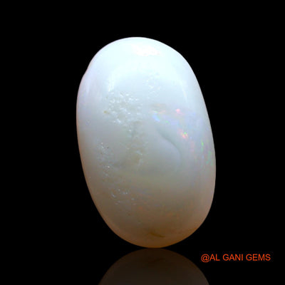 Natural Fire Opal Gemstone 2.00 Cts Loose Oval Cabochon From Australia 13x8x3 mm AF-918