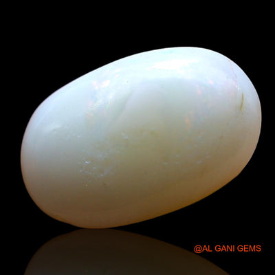Natural Fire Opal Gemstone 2.00 Cts Loose Oval Cabochon From Australia 13x8x3 mm AF-918