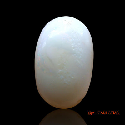 Natural Fire Opal Gemstone 2.00 Cts Loose Oval Cabochon From Australia 13x8x3 mm AF-918