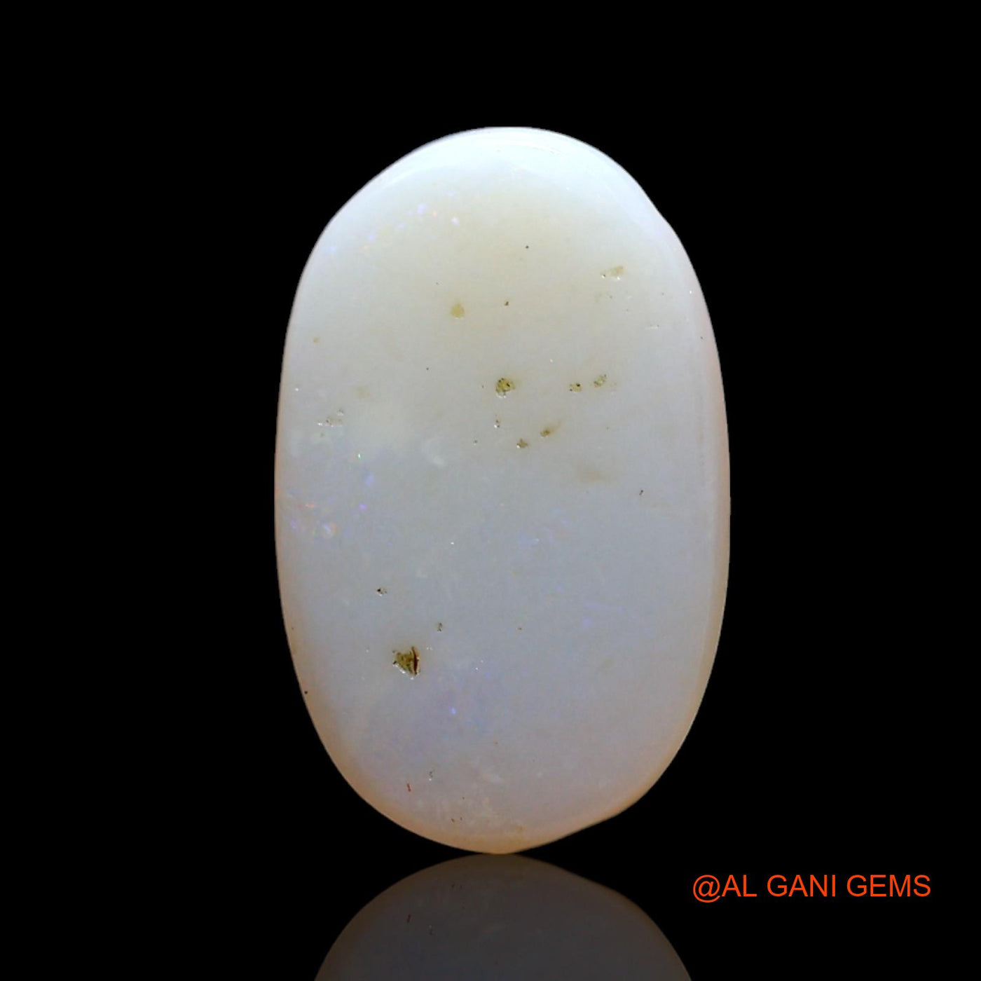 Natural Fire Opal Gemstone 2.00 Cts Loose Oval Cabochon From Australia 13x8x3 mm AF-918