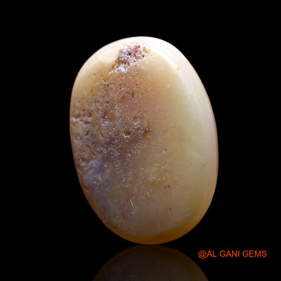 Natural Untreated Fire Opal Loose Gemstone Oval Cabochon From Australia 3.00 Cts 13x9x3 mm AF-919