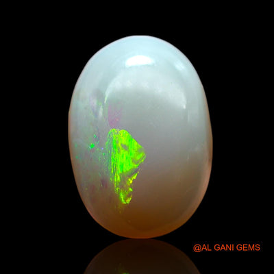 Natural Fire Opal Gemstone 3.00 Cts Loose Oval Cabochon From Australia 13x9x4 mm AF-920
