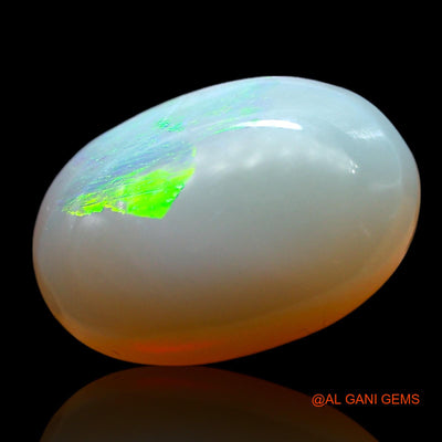 Natural Fire Opal Gemstone 3.00 Cts Loose Oval Cabochon From Australia 13x9x4 mm AF-920