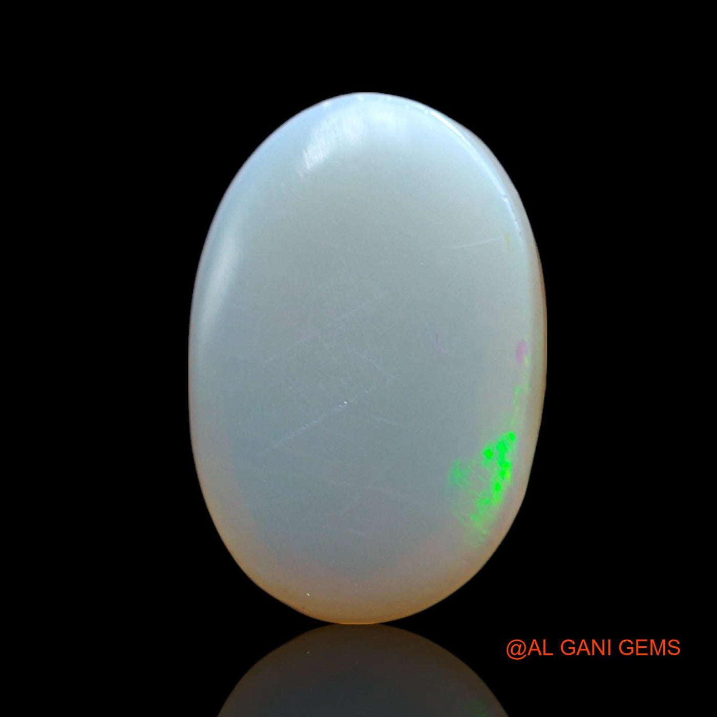 Natural Fire Opal Gemstone 3.00 Cts Loose Oval Cabochon From Australia 13x9x4 mm AF-920