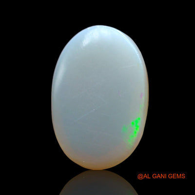 Natural Fire Opal Gemstone 3.00 Cts Loose Oval Cabochon From Australia 13x9x4 mm AF-920