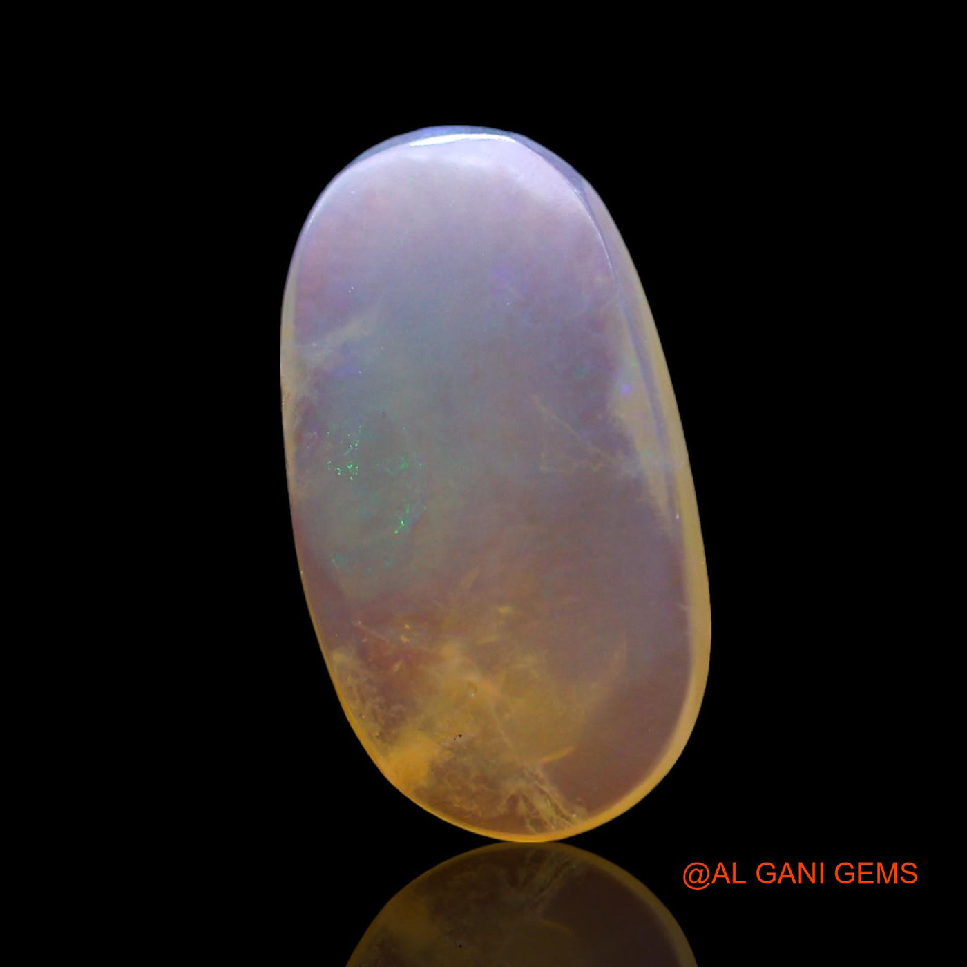 2.00 Cts Natural Australian Fire Opal Loose Gemstone Oval Cabochon 14x8x3 mm AF-922