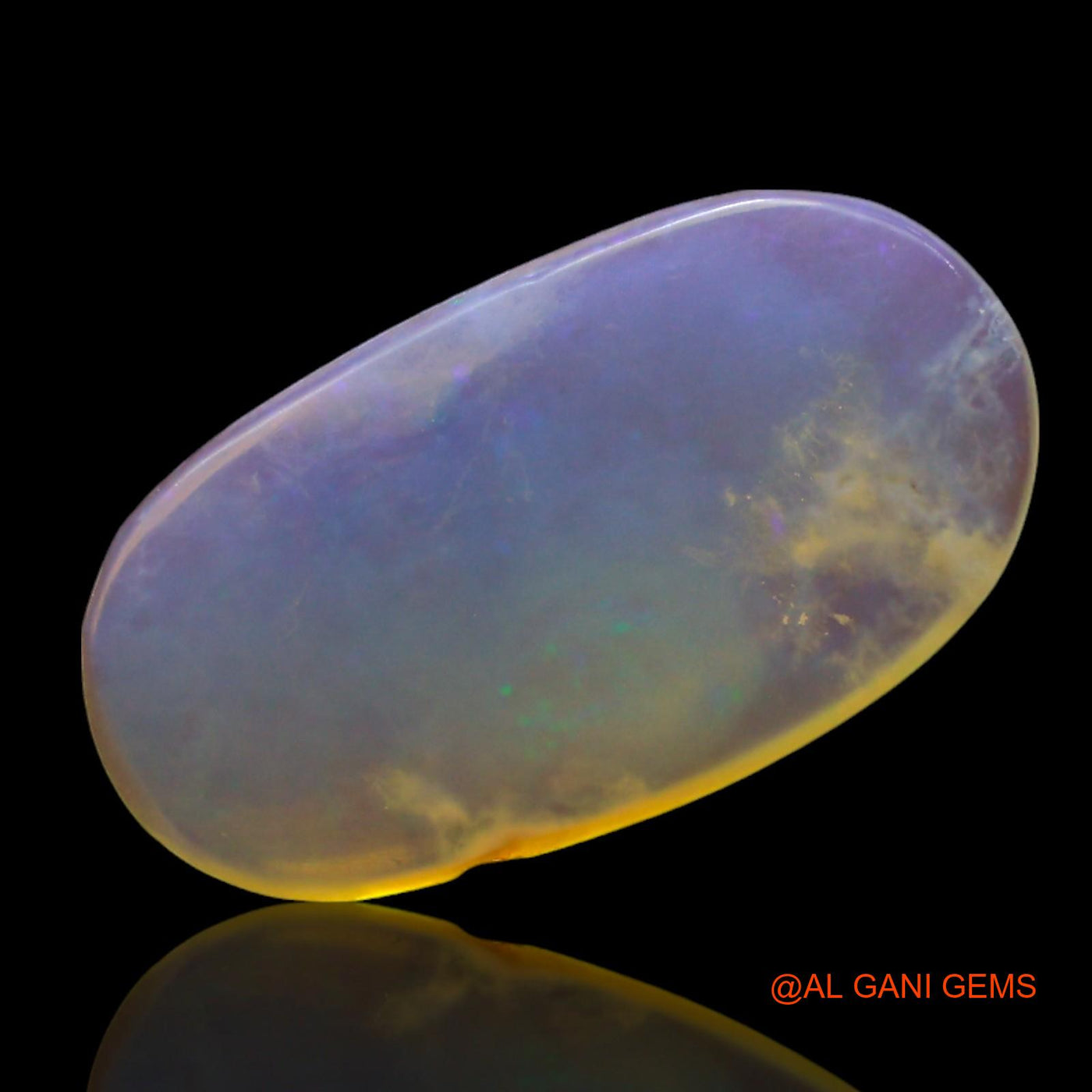 2.00 Cts Natural Australian Fire Opal Loose Gemstone Oval Cabochon 14x8x3 mm AF-922