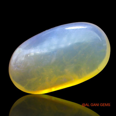 4.00 Cts Natural Australian Fire Opal Loose Gemstone Oval Cabochon 15x8x4 mm AF-926