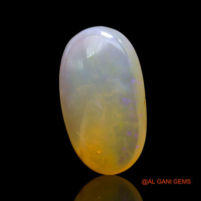 4.00 Cts Natural Australian Fire Opal Loose Gemstone Oval Cabochon 15x8x4 mm AF-926
