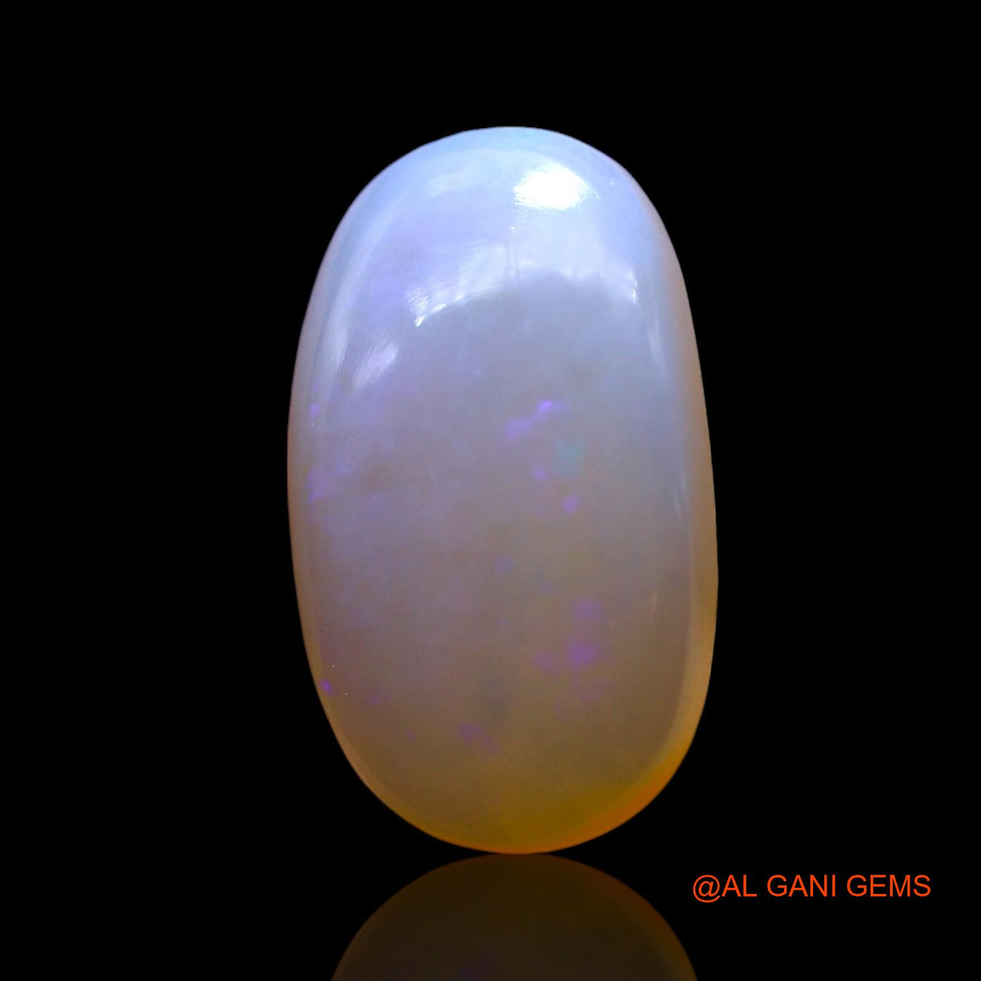 3.00 Cts Natural Australian Fire Opal Loose Gemstone Oval Cabochon 14x8x4 mm AF-927