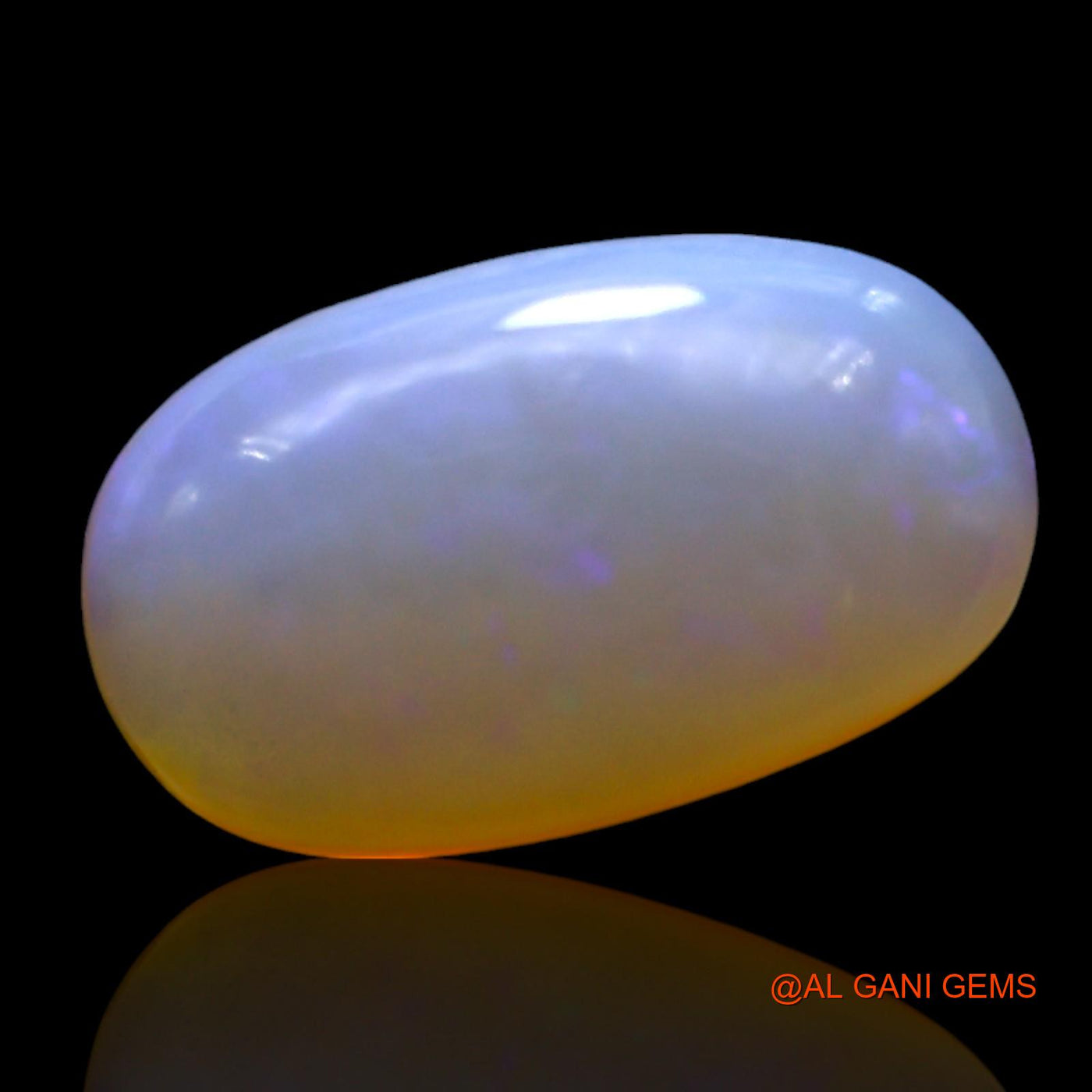 3.00 Cts Natural Australian Fire Opal Loose Gemstone Oval Cabochon 14x8x4 mm AF-927