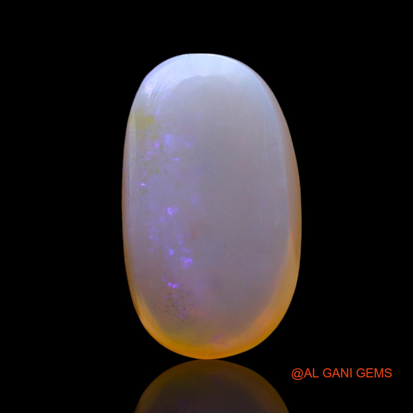 3.00 Cts Natural Australian Fire Opal Loose Gemstone Oval Cabochon 14x8x4 mm AF-927