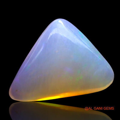2.00 Cts Natural Australian Fire Opal Loose Gemstone Trillion Cabochon 13x9x4 mm AF-928