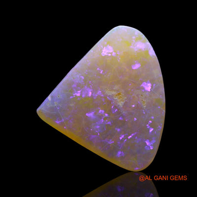 3.00 Cts Unheated Australian Fire Opal Loose Gemstone Fancy Cabochon Natural 16x14x2 mm AF-92
