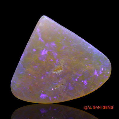 3.00 Cts Unheated Australian Fire Opal Loose Gemstone Fancy Cabochon Natural 16x14x2 mm AF-92