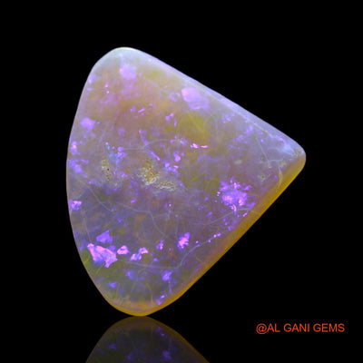 3.00 Cts Unheated Australian Fire Opal Loose Gemstone Fancy Cabochon Natural 16x14x2 mm AF-92