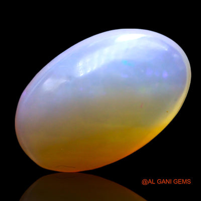 Natural Untreated Fire Opal Loose Gemstone Oval Cabochon From Australia 3.00 Cts 14x9x4 mm AF-930