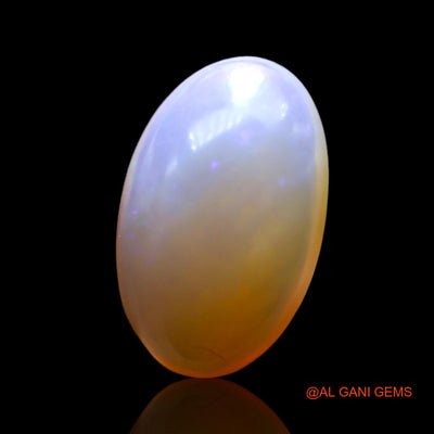 Natural Untreated Fire Opal Loose Gemstone Oval Cabochon From Australia 3.00 Cts 14x9x4 mm AF-930