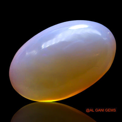 Natural Untreated Fire Opal Loose Gemstone Oval Cabochon From Australia 3.00 Cts 14x9x4 mm AF-930