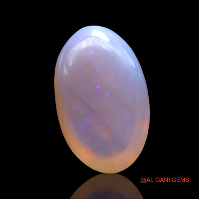 Natural Untreated Fire Opal Loose Gemstone Oval Cabochon From Australia 3.00 Cts 14x9x4 mm AF-930