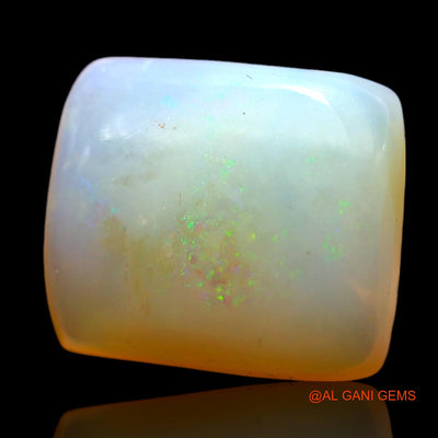 4.00 Cts Natural Australian Fire Opal Loose Gemstone Square Cabochon 12x10x4 mm AF-931