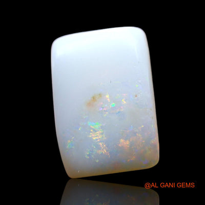 2.00 Cts Natural Australian Fire Opal Square Cabochon Loose Gemstone For Jewelry 12x8x3 mm AF-934