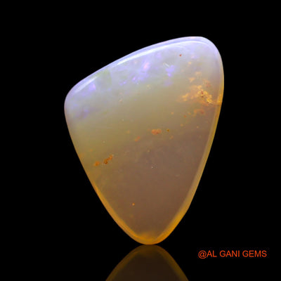 3.00 Cts Natural Australian Fire Opal Loose Gemstone Trillion Cabochon 13x10x3 mm AF-935