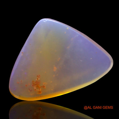 3.00 Cts Natural Australian Fire Opal Loose Gemstone Trillion Cabochon 13x10x3 mm AF-935