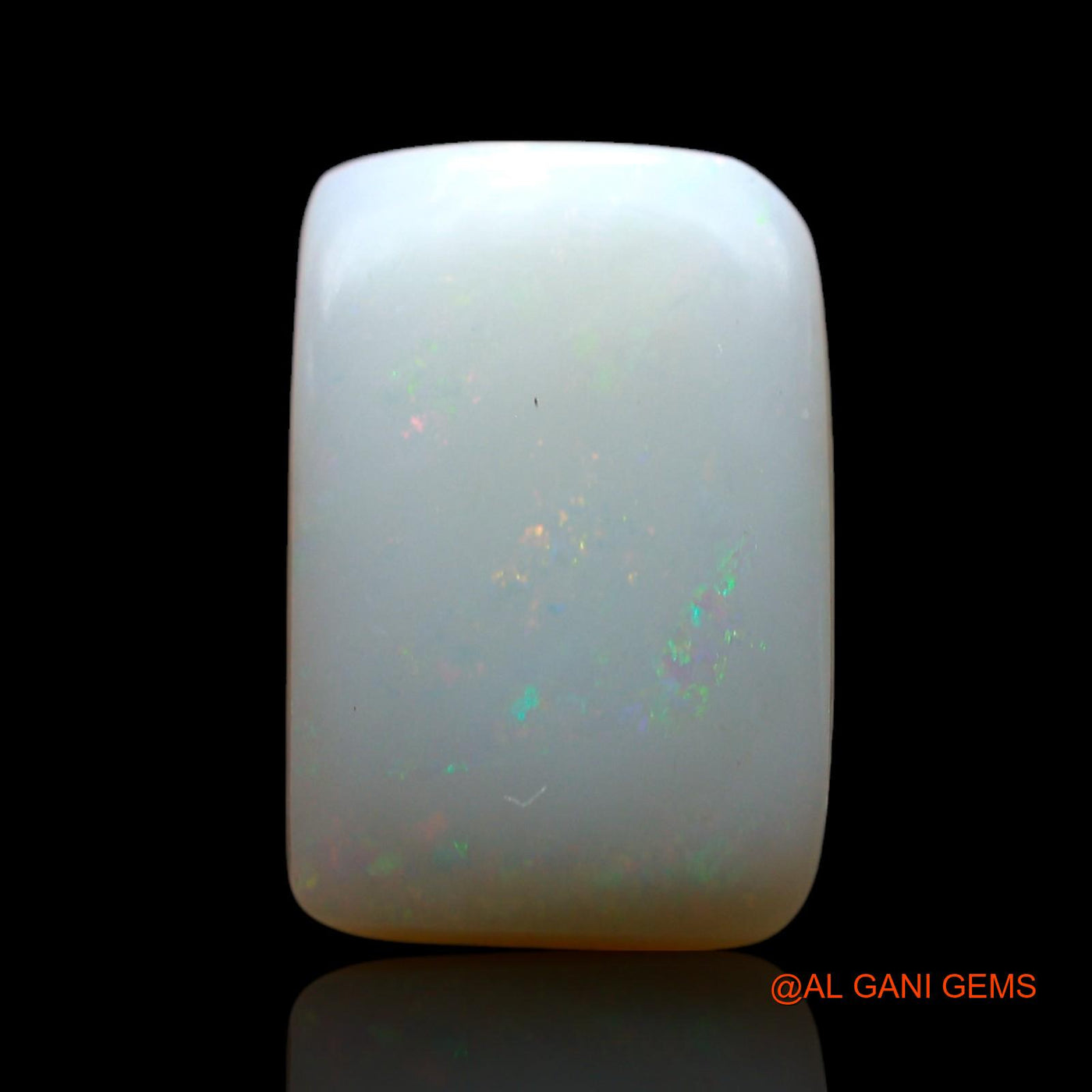 2.00 Cts Unheated Australian Fire Opal Loose Gemstone Square Cabochon Natural 12x8x3 mm AF-938