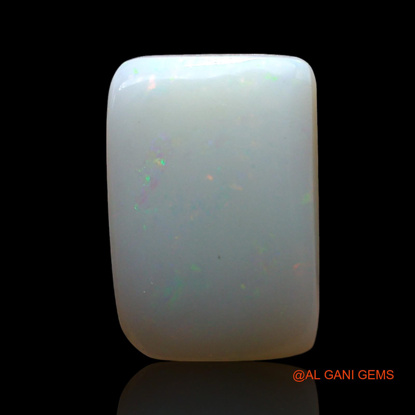 2.00 Cts Unheated Australian Fire Opal Loose Gemstone Square Cabochon Natural 12x8x3 mm AF-938