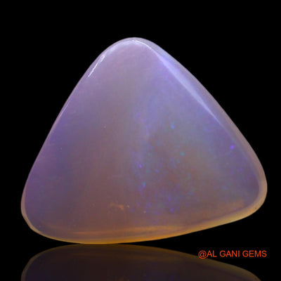 2.00 Cts Natural Australian Fire Opal Loose Gemstone Trillion Cabochon 13x11x3 mm AF-939