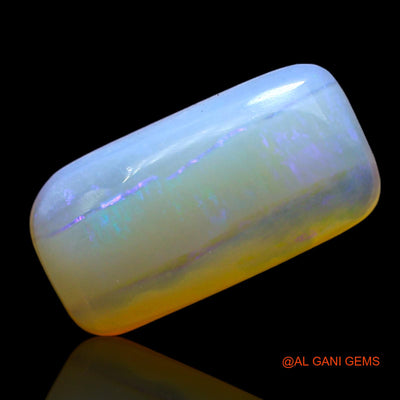 Natural Untreated Fire Opal Loose Gemstone Square Cabochon From Australia 3.00 Cts 14x7x3 mm AF-941