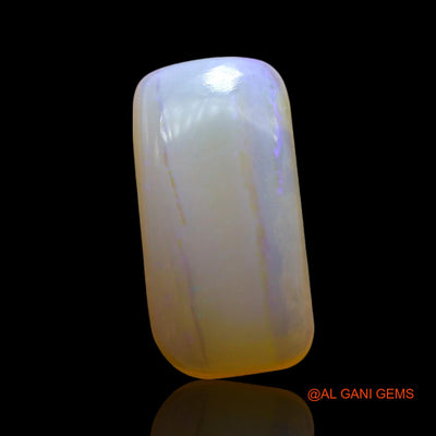 Natural Untreated Fire Opal Loose Gemstone Square Cabochon From Australia 3.00 Cts 14x7x3 mm AF-941