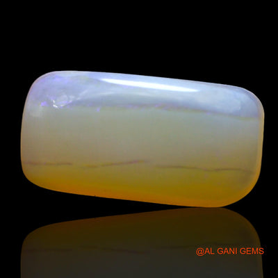 Natural Untreated Fire Opal Loose Gemstone Square Cabochon From Australia 3.00 Cts 14x7x3 mm AF-941