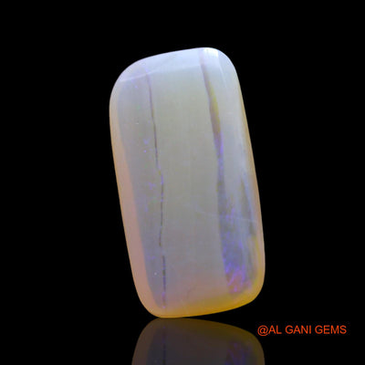 Natural Untreated Fire Opal Loose Gemstone Square Cabochon From Australia 3.00 Cts 14x7x3 mm AF-941