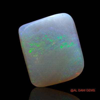 3.00 Cts Unheated Australian Fire Opal Loose Gemstone Square Cabochon Natural 11x9x3 mm AF-944