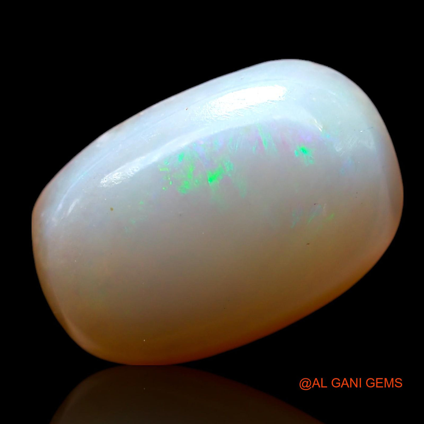 Natural Fire Opal Gemstone 3.00 Cts Loose Oval Cabochon From Australia 12x8x4 mm AF-945