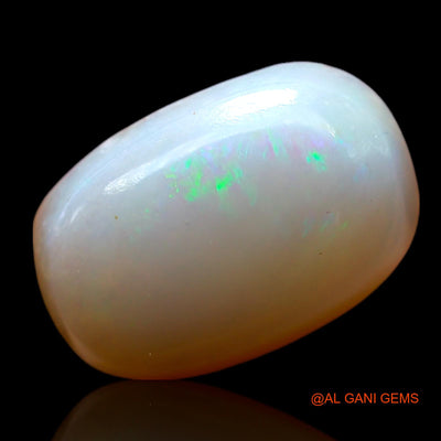 Natural Fire Opal Gemstone 3.00 Cts Loose Oval Cabochon From Australia 12x8x4 mm AF-945