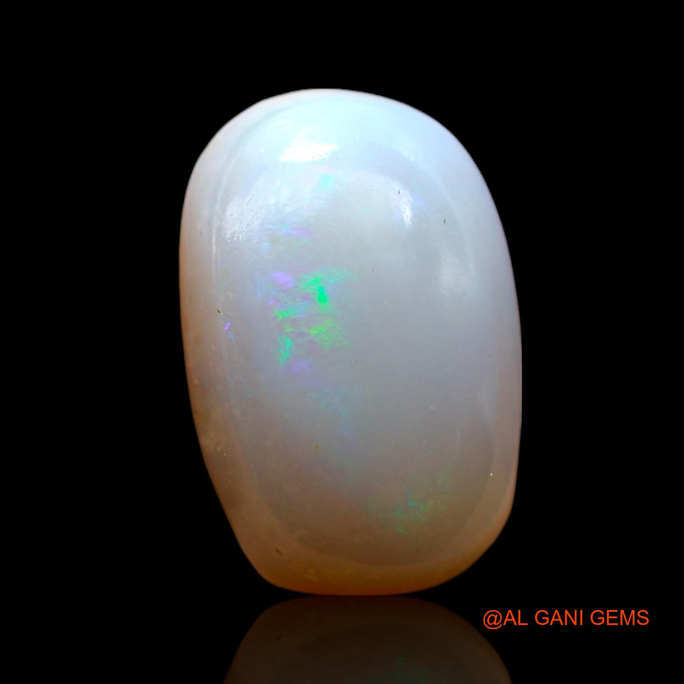 Natural Fire Opal Gemstone 3.00 Cts Loose Oval Cabochon From Australia 12x8x4 mm AF-945