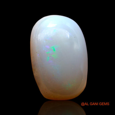 Natural Fire Opal Gemstone 3.00 Cts Loose Oval Cabochon From Australia 12x8x4 mm AF-945