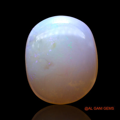 Natural Fire Opal Gemstone 2.00 Cts Loose Oval Cabochon From Australia 12x10x3 mm AF-947
