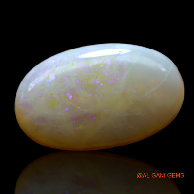 6.00 Cts Natural Australian Fire Opal Loose Gemstone Oval Cabochon 17x11x4 mm AF-94