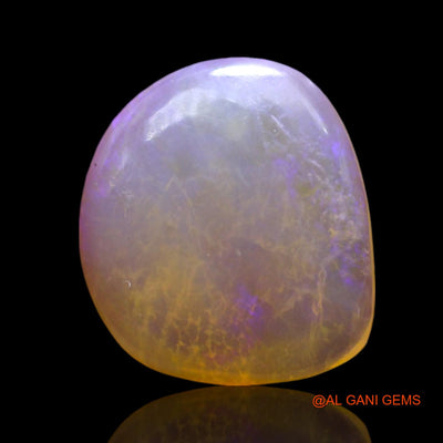 2.00 Cts Natural Australian Fire Opal Fancy Cabochon Loose Gemstone For Jewelry 12x10x3 mm AF-950